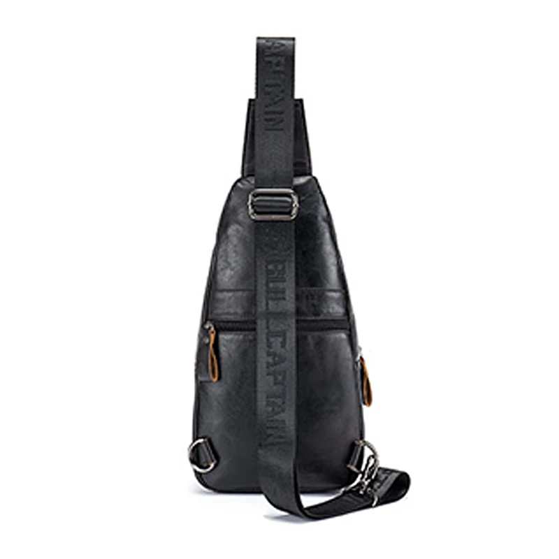 

BULLCAPTAIN Genuine Leather Mens Messenger Bag Casual Bag Crossbody Bag Shoulder Bag Men's Bag Men's Shoulder Bag Men's Shape(