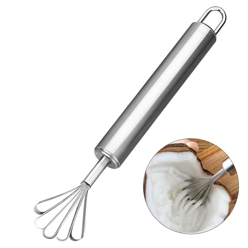 

Uarter Multi-purpose Coconut Meat Slicer Fish Scale Scraper High quality Coconut Meat Removal Knife Coconuts Meat Grater