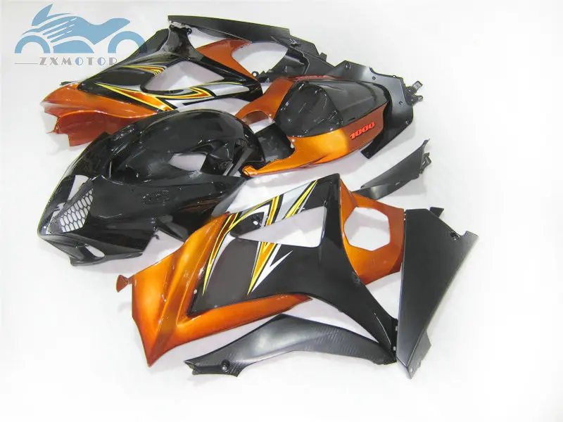 Полный комплект флейт для SUZUKI GSXR1000 2007 2008 K7 ABS пластиковые спортивные Обтекатели 07