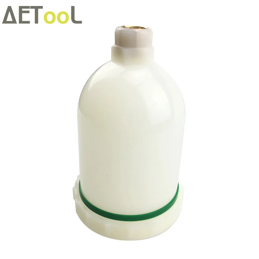 AETool 125 мл/300 мл пластиковый горшок для краски H2000 R100 HVLP гравитационный ручной мини-распылитель для краски, чашка, горшок, аксессуары для пневматических инструментов