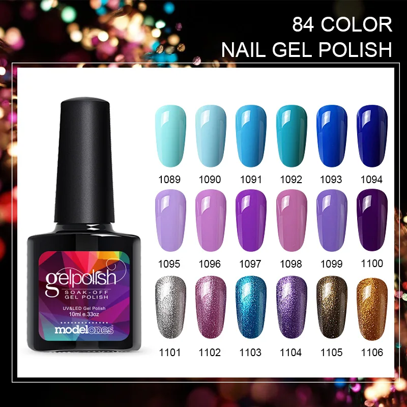 Buy Modelones Newest Color UV Nail Gel Polish DIY Nail