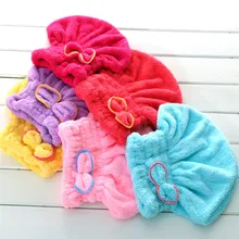 Новинка, парикмахерский текстиль, микрофибра, тюрбан для волос, шапка для быстрой сушки волос, обернутая, для ванной, инструмент для волос p#, Прямая поставка