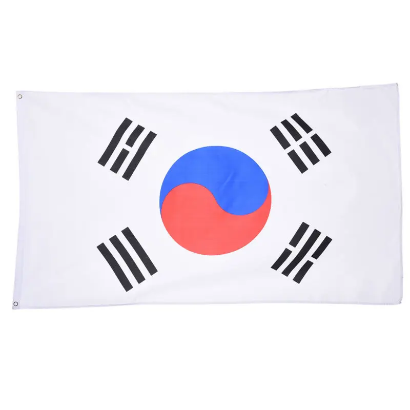 

90*150cm South Korea Flag 3*5ft For Office Activity Parade Holiday Festival Decoration Banner Republic of Korea National Flags