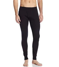 Calzoncillos de lana larga Merino para hombre, ropa interior, 100%, lana Merino, Baselayer, térmica, cálida, talla M-2XL