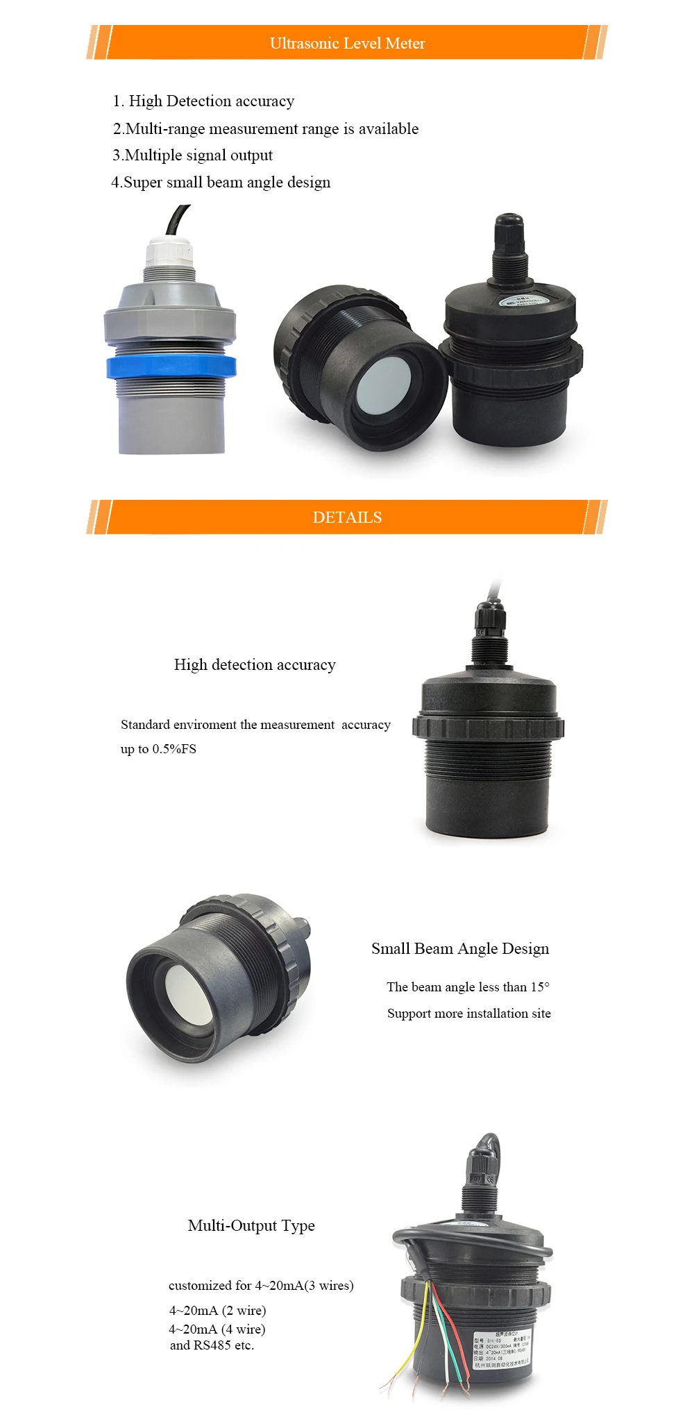 ultrasonic level meter 7