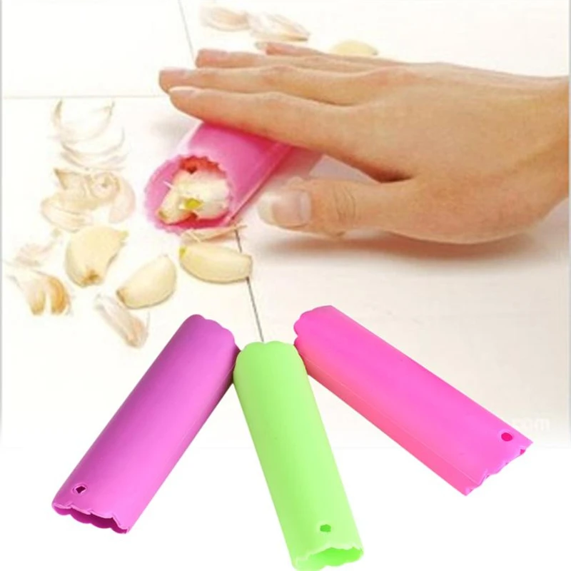 2018 New Practical Easy Fast Magic Silicone Garlic Peeler Peel Easy