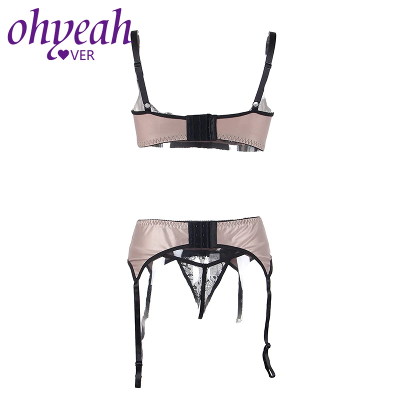 Ohyeahlover Women Open Cup Bra Set Sex Lingerie Erotic Plus Size 5XL Feminino Lace Push Up Bra Intimo Donna Sexy Hot RM80313 Ohyeahlover Women Open Cup Bra Set Sex Lingerie Erotic Plus Size 5XL Feminino Lace Push Up Bra Intimo Donna Sexy Hot RM80313