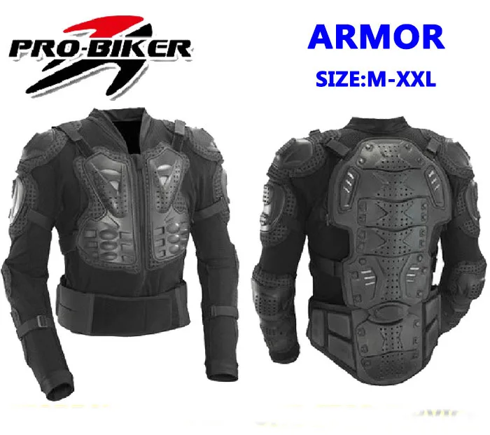 Черные рыцарские мотоциклетные куртки Moto Jaqueta полное тело снаряжение для мотокросса гонки CS защитные Шестерни Pro-Biker P14