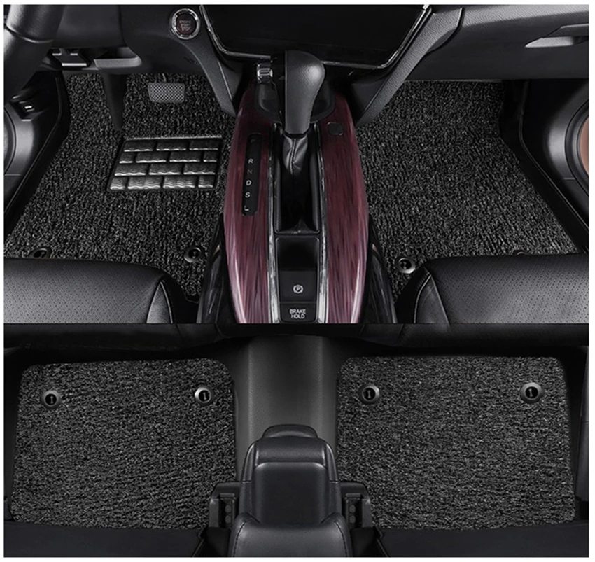 

Car Floor Mats For Ford Explorer 2016.2017 Foot Carpets Car Step Mat High Quality New Water Proof leather Wire coil 2 Layer