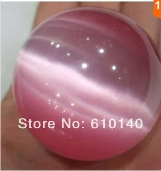 

WBY 75mm Pink Mexican Opal Sphere, Crystal Ball/