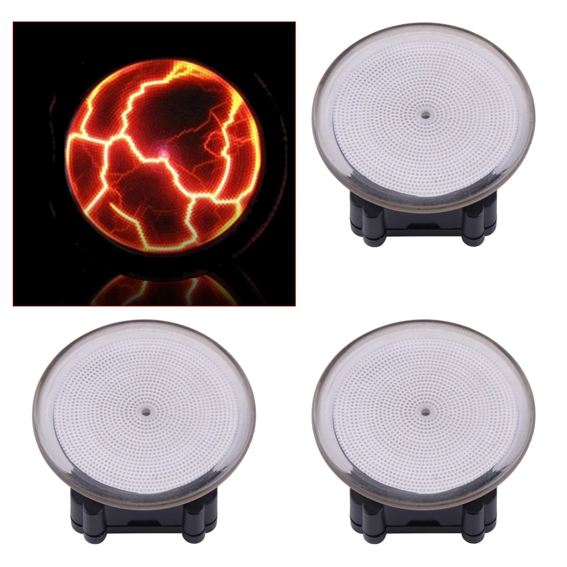 

Colorful Fancy Mini Pocket Plasma Disk Sensor Lighting Plate Home Disco Club Decoration Night Light Dress Decor