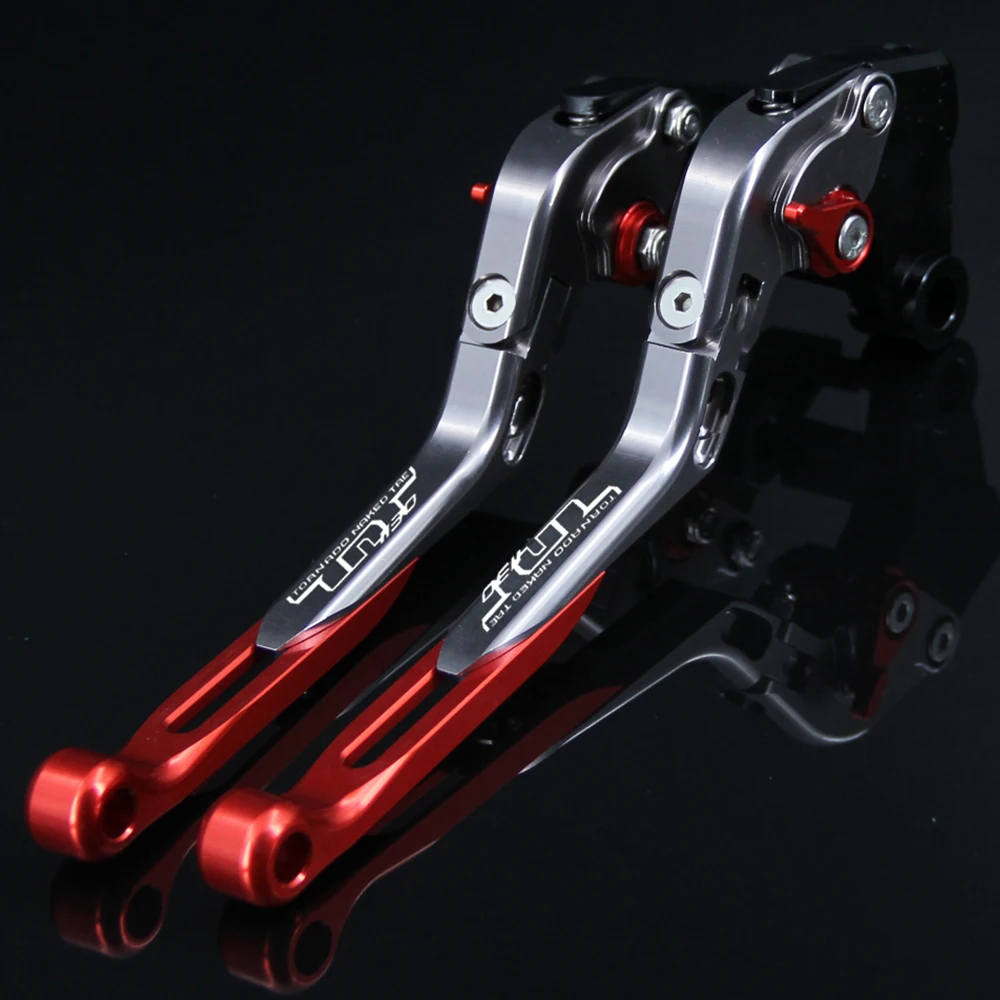 Черный + титан для Benelli TNT 1130 Century Racer 2011 2012 Sport/Evo CNC Складные Выдвижные рычаги