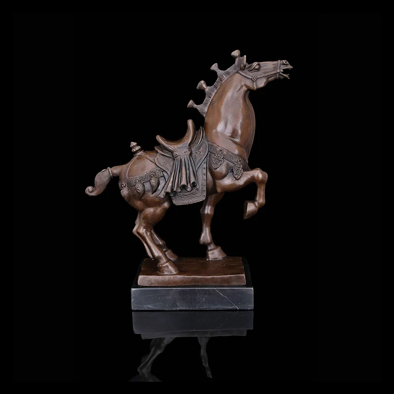 ArtsHom DW 136 бронзовая фигурка лошади Статуэтка бронза скульптура животных Элитные