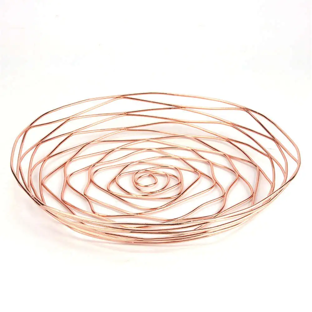 الشمال المطاوع الحديد سلة فاكهة الفاخرة الأوروبية الأزياء روز الذهب أطباق فاكهه المعادن الجوف سلة التخزين سلة خبز للمنزل الشمال المطاوع الحديد سلة فاكهة الفاخرة الأوروبية الأزياء روز الذهب أطباق فاكهه المعادن الجوف سلة التخزين سلة خبز للمنزل