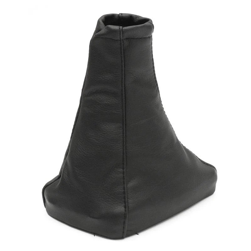 Из черной микрофибры кожаный рычаг переключения передач Gaiter Boot Пыленепроницаемая бухта подходит для Vauxhall Opel Astra G Mk4