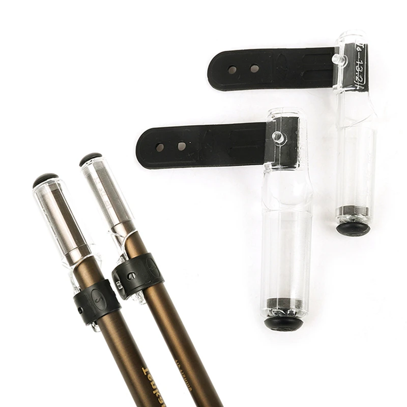 

High Quality 2Pcs/Lot Hard Glass Tenkara Rod Cap 3.6m 3.9m Pole Protection Fly Fishing Rod Head Covers