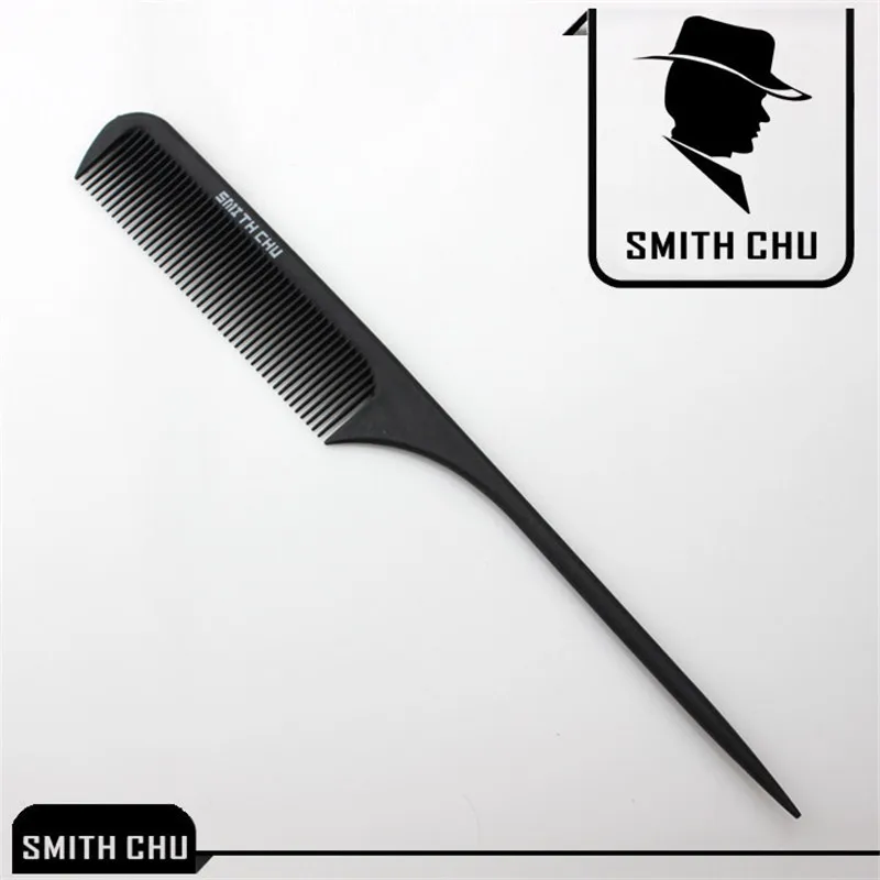 

High Quality 23cm Black Carbon Fiber Anti-static, Heat-resistant Hair Razor Combs