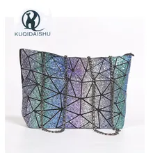 Новинка, сумка на цепочке, блестящая поверхность, женская сумка, повседневные сумки через плечо для женщин, на плечо, вместительные сумки, feminina