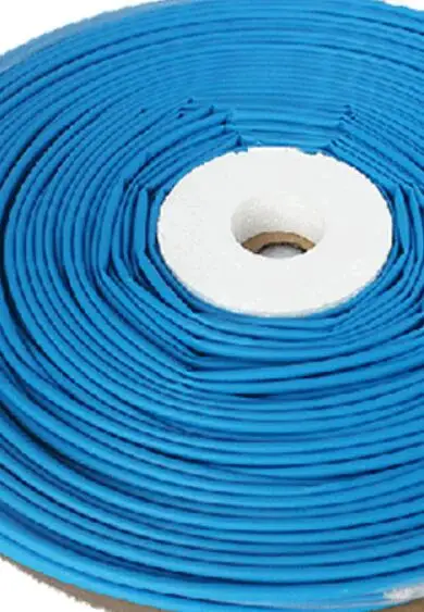 100 м/рулон 7 мм термоусадочная трубка изоляционный кожух - Цвет: Blue