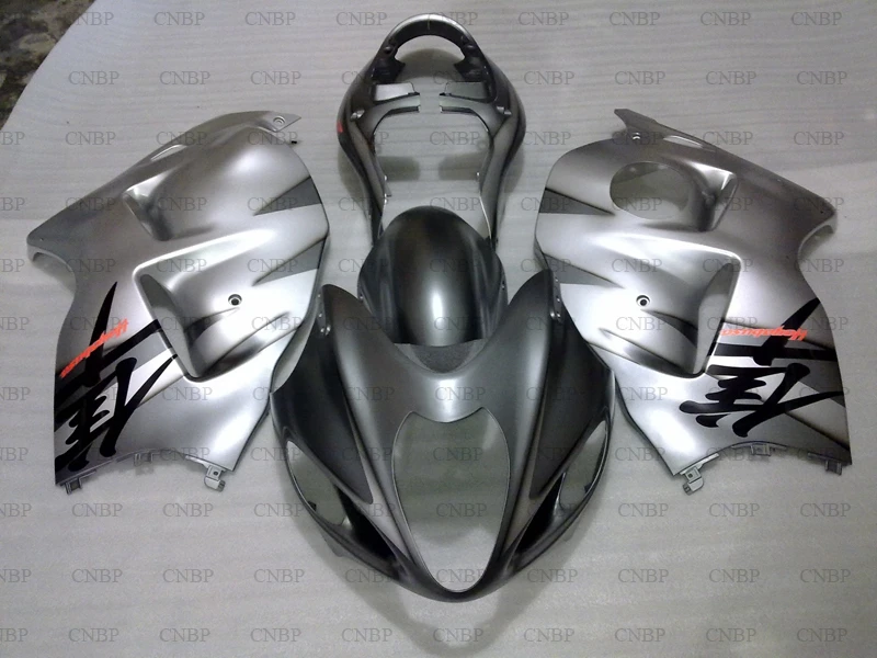 

for Suzuki GSXR1300 2003 Fairing Kits GSX-R1300 1997 - 2007 Silver Fairings GSXR 1300 03 04 Abs Fairing