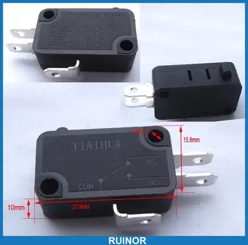 

50PCS 3PIN AC Switch Power OR DC power Switch micro KW8-XILIE Micro Switch