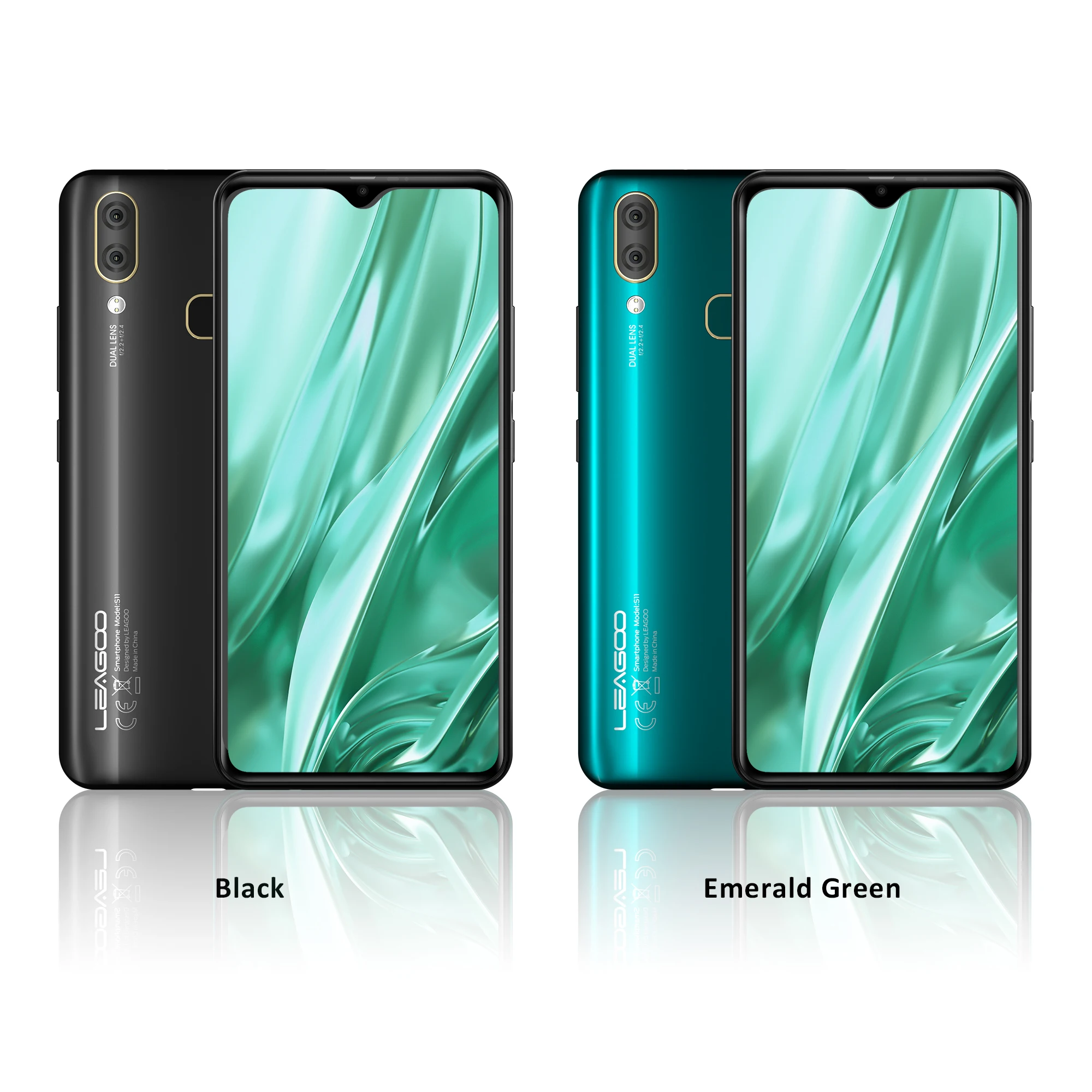 LEAGOO S11 Android 9 0 4G смартфон 6 3 "дисплей капли воды 4 Гб 64 3300 мАч Helio P22 13MP двойная