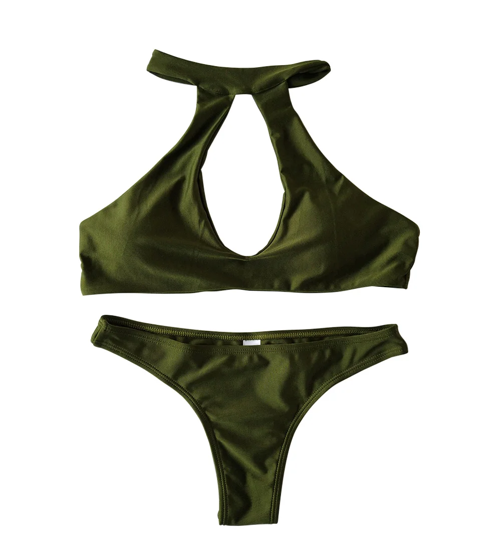Sexy Brazilian Bikini Push up Swimwear Women 2019 Solid Swimsuit Bathing Suit Women Low Waist Black Plus Size Bikinis set Biquini (13)