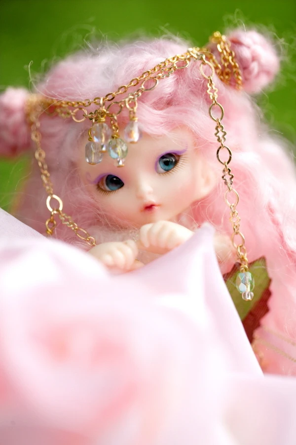 Fairyland FL Realpuki Роро BJD кукла 1/13 розовая улыбка эльфы игрушки