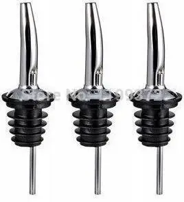 

1000PCS Stainless Steel Liquor Spirit Wine Pourer Flow Wine Bottle Pour Spout Stopper DHL Fedex Free shipping