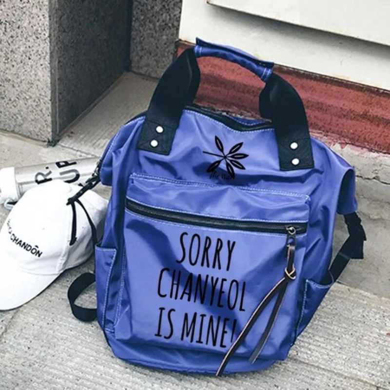 

Mainlead Kpop Exo Group Baekhyun Xiumin Student Handbag Backpack Clutch Bag