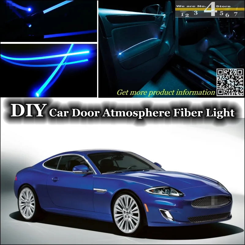 Внутренняя настройка света атмосфера оптоволоконная лента свет для Jaguar XK / XKR/XK8
