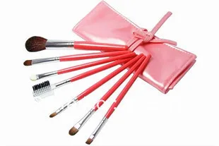 Free shipping 7 PCS Genuine trade Miss.ing animal hair trend Professional Brush Set Mini a generation of fat | Красота и здоровье