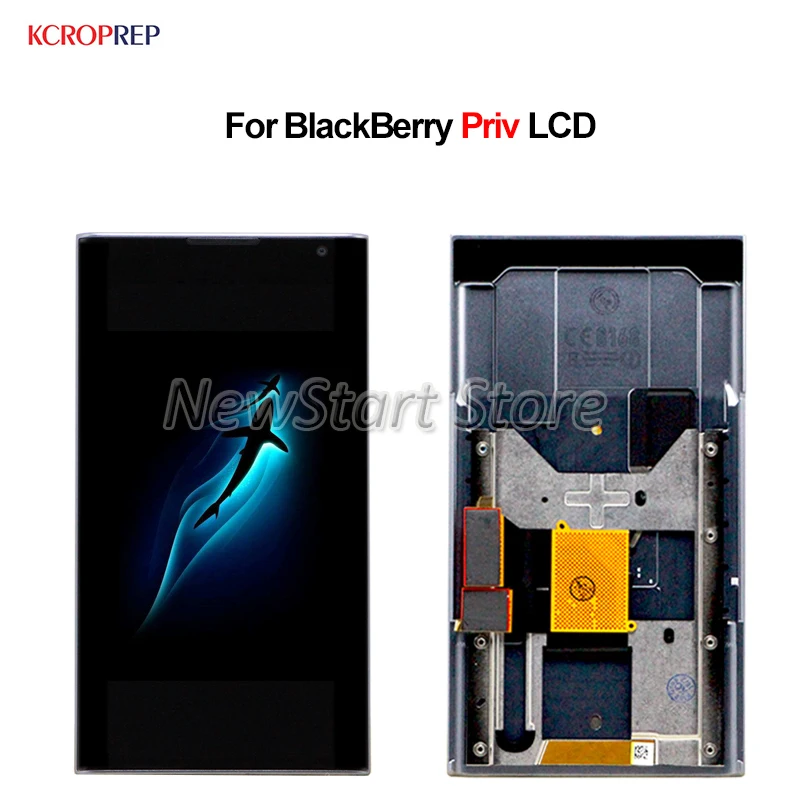 ЖК дисплей для BlackBerry Priv кодирующий преобразователь сенсорного экрана в сборе без