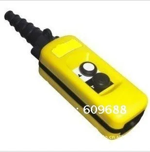 

Waterproof hoist push button switch, crane switch,pendant controller