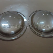 10 Вт-100 Вт стеклянный Диметр светодиодного объектива 89 мм Фокусировочный оптический стеклянный объектив, высокомощный светодиодный выпуклый объектив