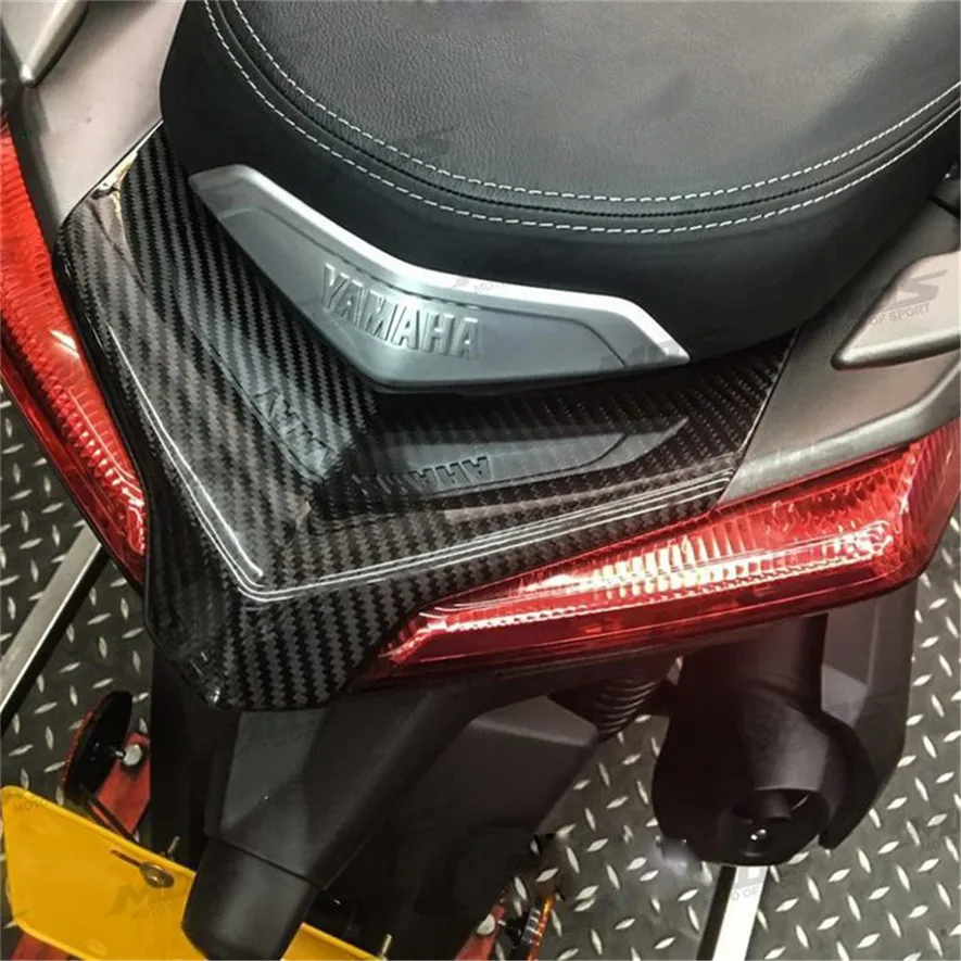 Углеродное волокно CF Хвостовая секция крышка крыла Крышка для YAMAHA XMAX 300 2017 2018