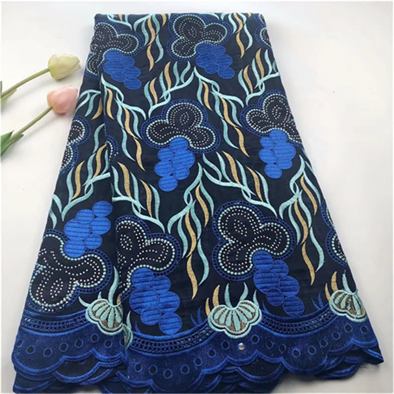 

100% Soft Cotton Voile Lace Swiss Lace Latest High Quality Swiss Voile Laces in Switzerland With Stones For Wedding Dress