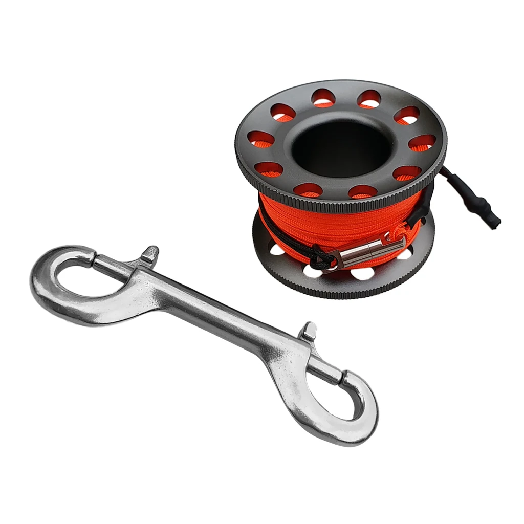 MagiDeal Perfeclan Scuba Diving SMB Surface Marker Buoy Signal Tube & Dive Reel Spool Scuba Diving Accessories