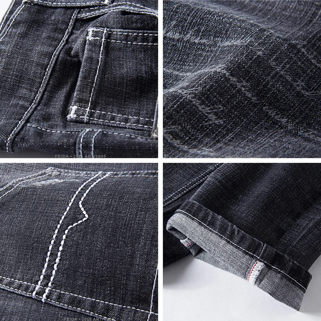 Pantalones hombre, мужские летние джинсы, повседневные, длинные, для скейтборда, стильные, модные джинсы размера плюс S-6XL, calca masculina