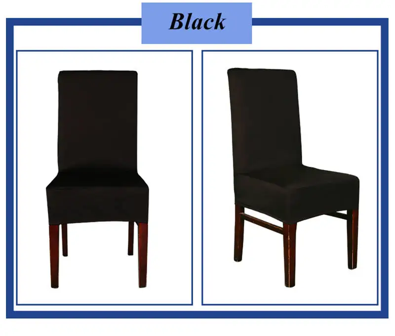 Бесплатная доставка 2 шт./лот эластичное покрытие для стула из лайкры чехол на