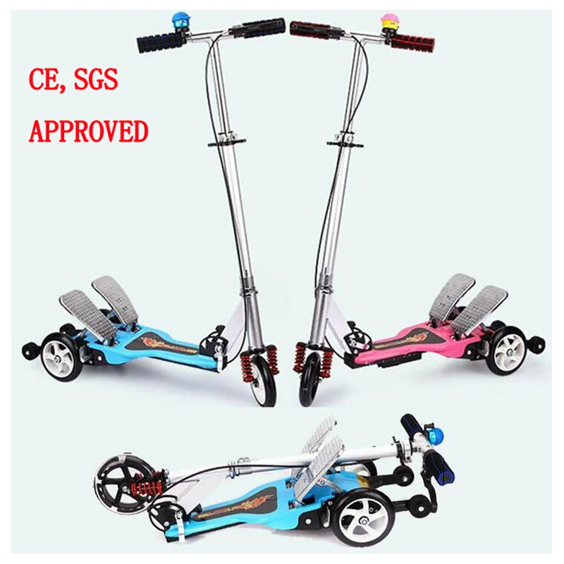 Easy Ride 2 Pedal Scooter Dual Pedal Scooter Aluminum Alloy Frame