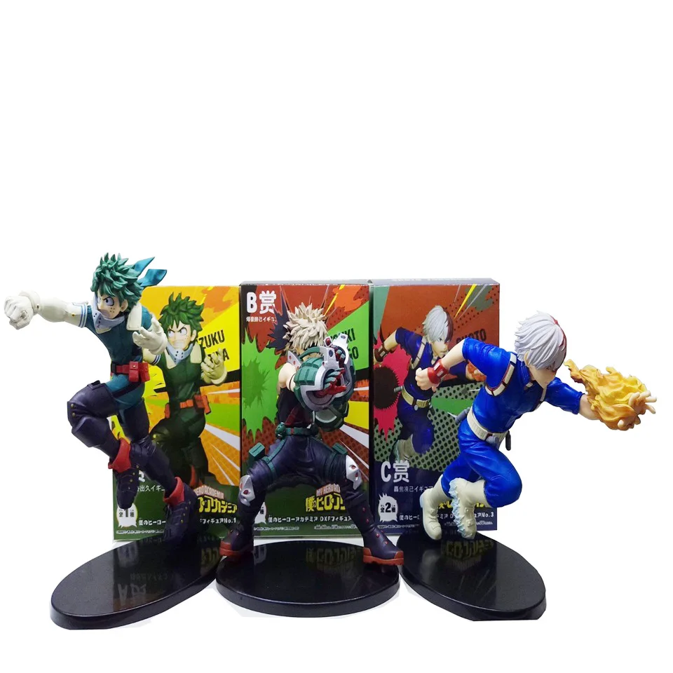 Tronzo My Hero Academy фигурка Boku no Hero Academy Midoriya izku Bakugou Katsuki Todoroki Shoto ПВХ модель куклы игрушки