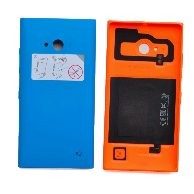 Il Più Nuovo Per Nokia Microsoft Lumia 730 / 735 Originale Di Plastica Copertura Posteriore Della Batteria Dell'Alloggiamento Caso Della Parte Posteri