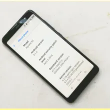 Сенсорный ЖК гибкий кабель Camer рамка для BQ Aquaris X2 Pro