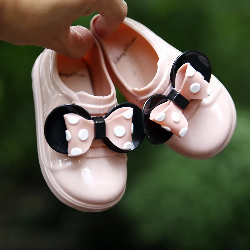 

Mini Melissa 2018 New Breathable Sandals Kids Sports Shoes Nolace Jelly Waterproof Shoes Casual Mini Melissa Girls Sandals Shoes