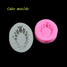 82*67*15mm gem pearl jewelry shape silicone mold fondant cake chocolate decoration mould baking tools DIY craft mold