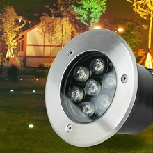 7*2 Вт светодиодные лампы подземных Похоронен освещение LED подземный свет открытый встраиваемые DC12V AC85-265V