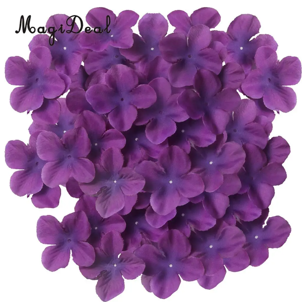 MagiDeal Delicate 500Pcs Artificial Rose Flower Petals Craft for DIY Hair Bow Dress Wedding Party Corsage Flower Garland Decor