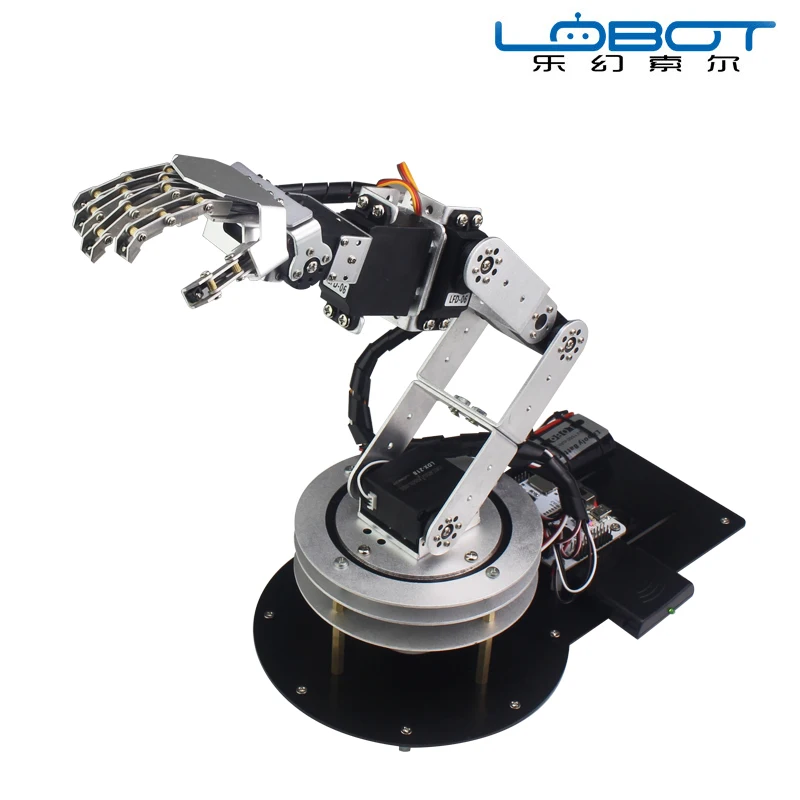 6 DOF для робота, на базе Arduino сервопривод Танцующая рука набор для гуманоидного дистанционного управления Обучающие RC части робота