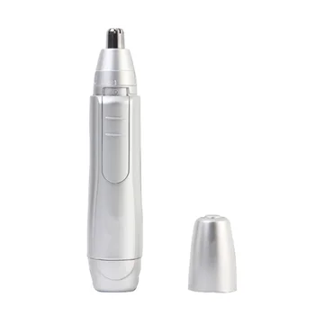 

Nose Trimmer Ear Hair Trimmer Battery Operated Stainless Steel Dual-Edge Blades Facial Hair Trimmer (Detachable Head And Washa